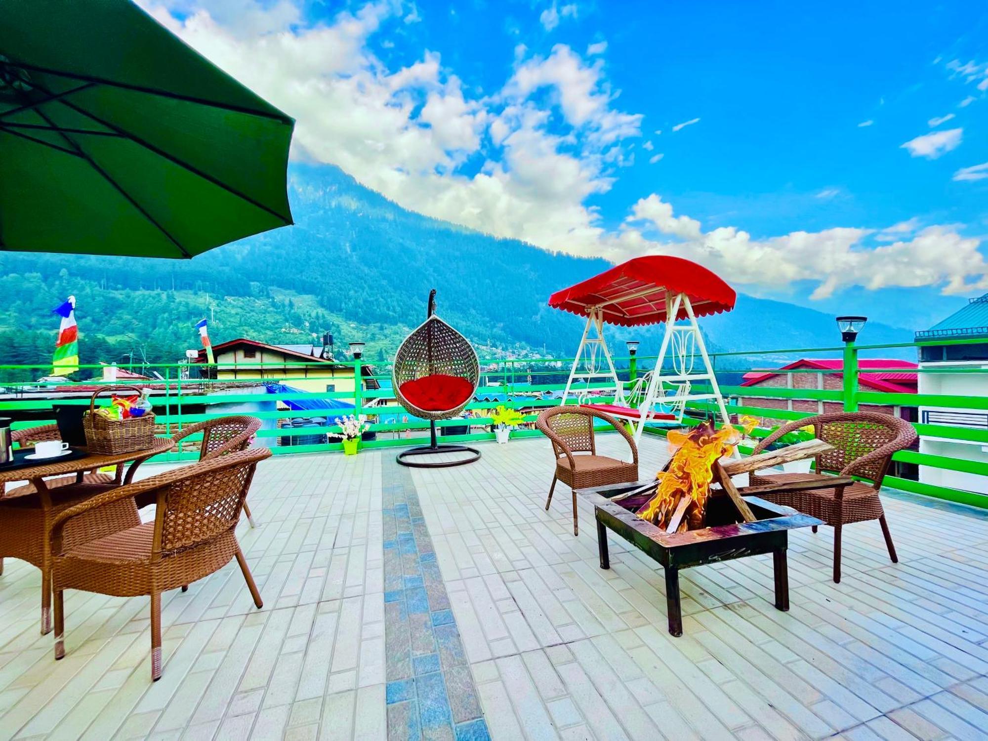 Tata Vista Resort Mall Road Manali - Centrally Heated & Air Cooled Manāli Exterior foto