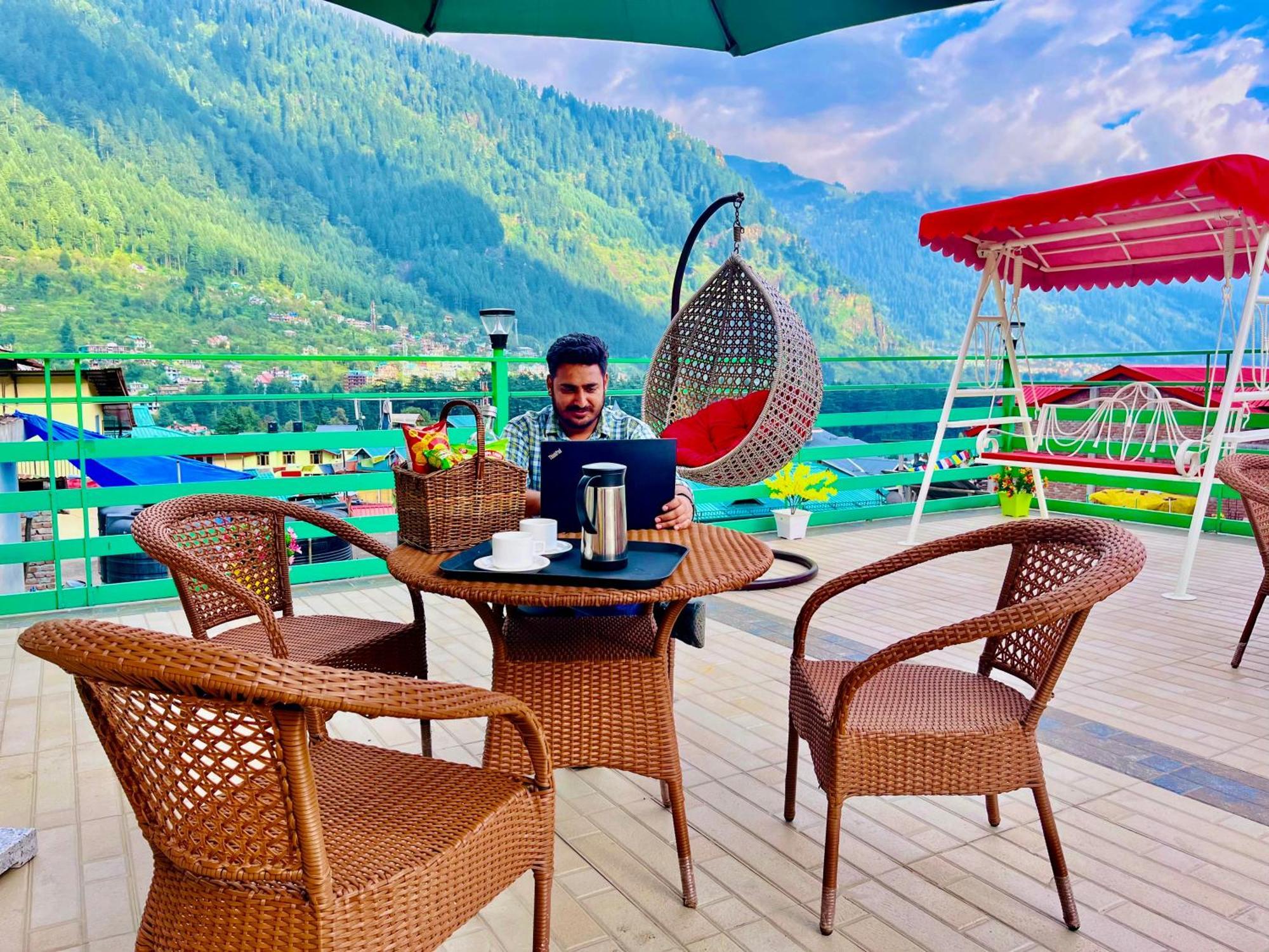 Tata Vista Resort Mall Road Manali - Centrally Heated & Air Cooled Manāli Exterior foto