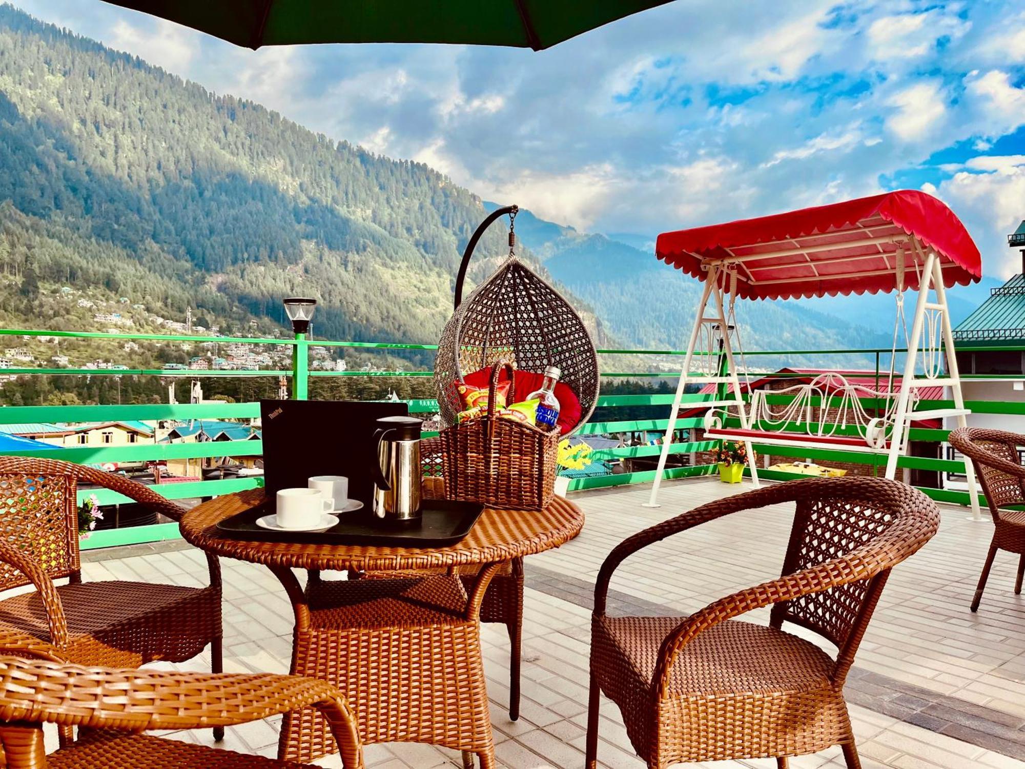 Tata Vista Resort Mall Road Manali - Centrally Heated & Air Cooled Manāli Exterior foto